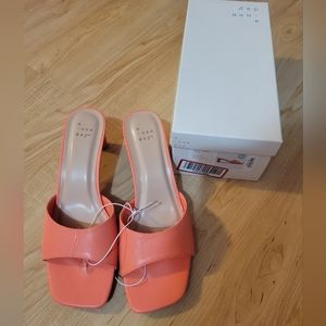 Women's a new day heel slides sandals